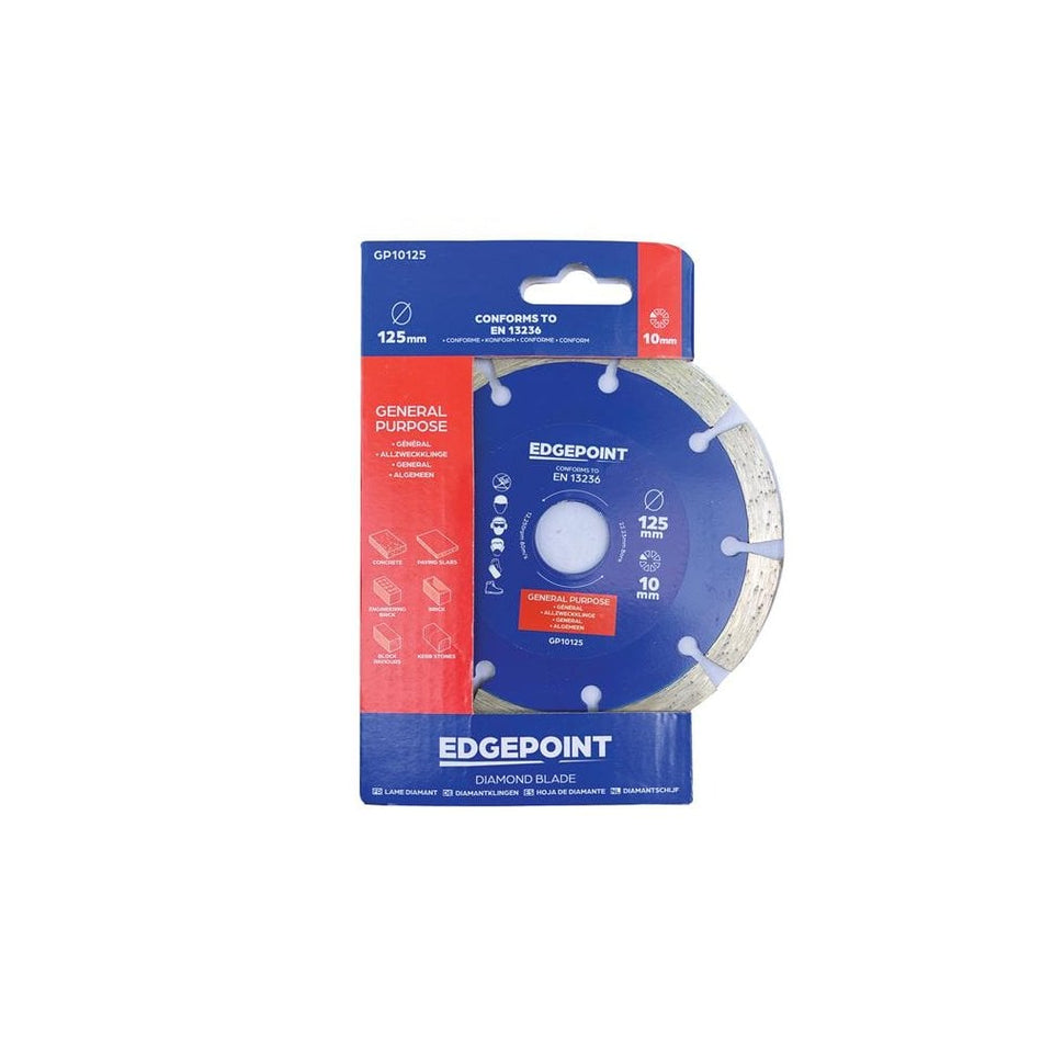 EdgePoint GP10125 General-Purpose Diamond Blade 125mm