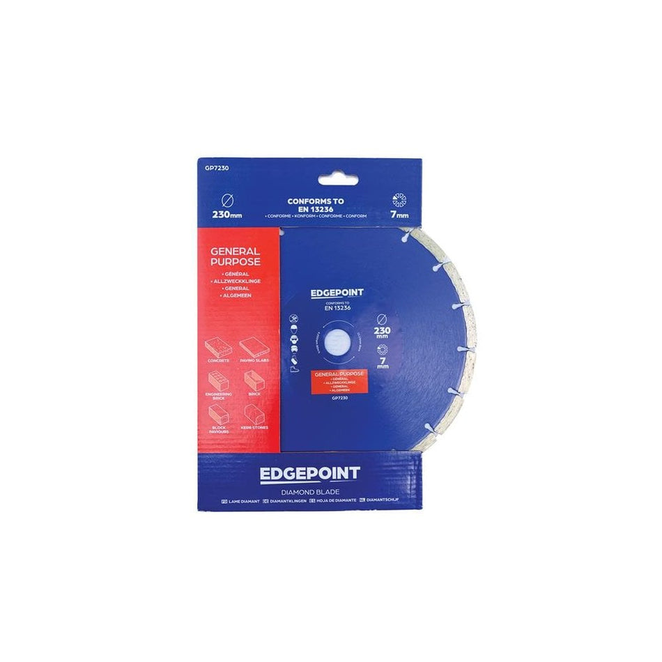 EdgePoint GP7230 General-Purpose Diamond Blade 230mm