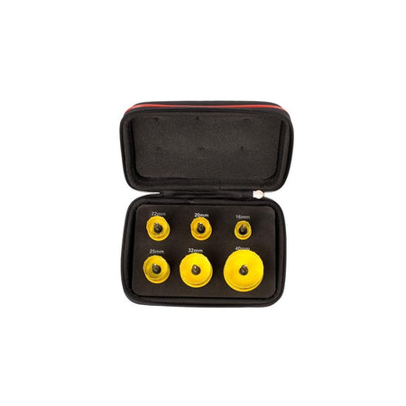 Starrett Cordless Smooth Cut Bi-Metal Holesaw Kit, 6 Piece