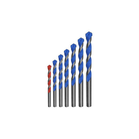 Faithfull Multi Construction Drill Set, 7 Piece