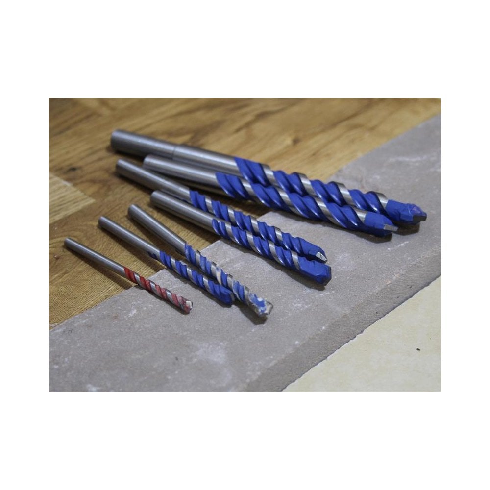 Faithfull Multi Construction Drill Set, 7 Piece