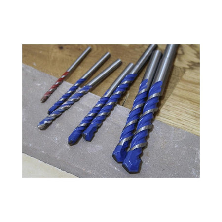 Faithfull Multi Construction Drill Set, 7 Piece
