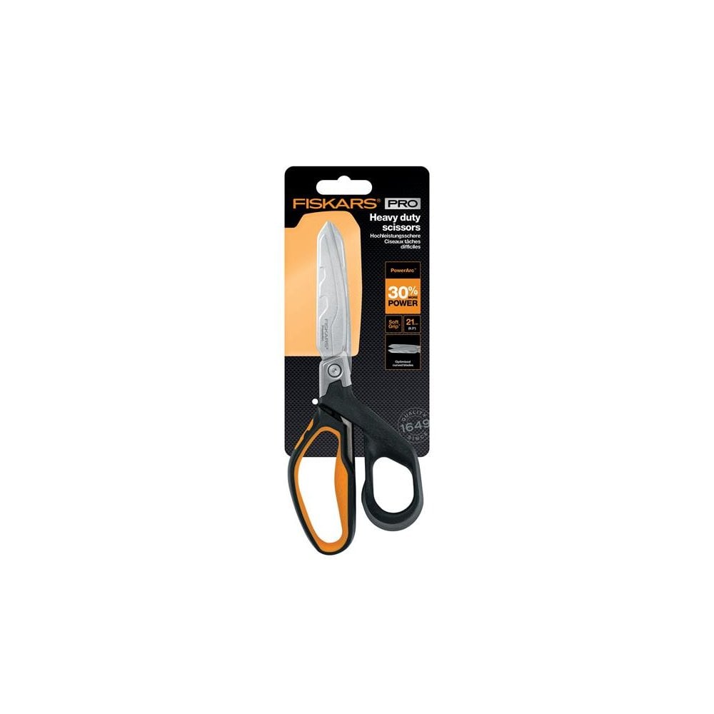 Fiskars PowerArc? Heavy-Duty Scissors 210mm