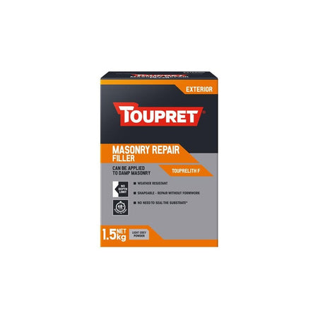 Toupret Exterior Masonry Repair Filler 1.5kg