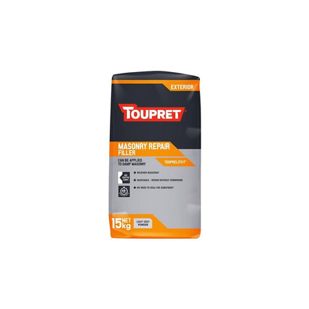 Toupret Exterior Masonry Repair Filler 15kg