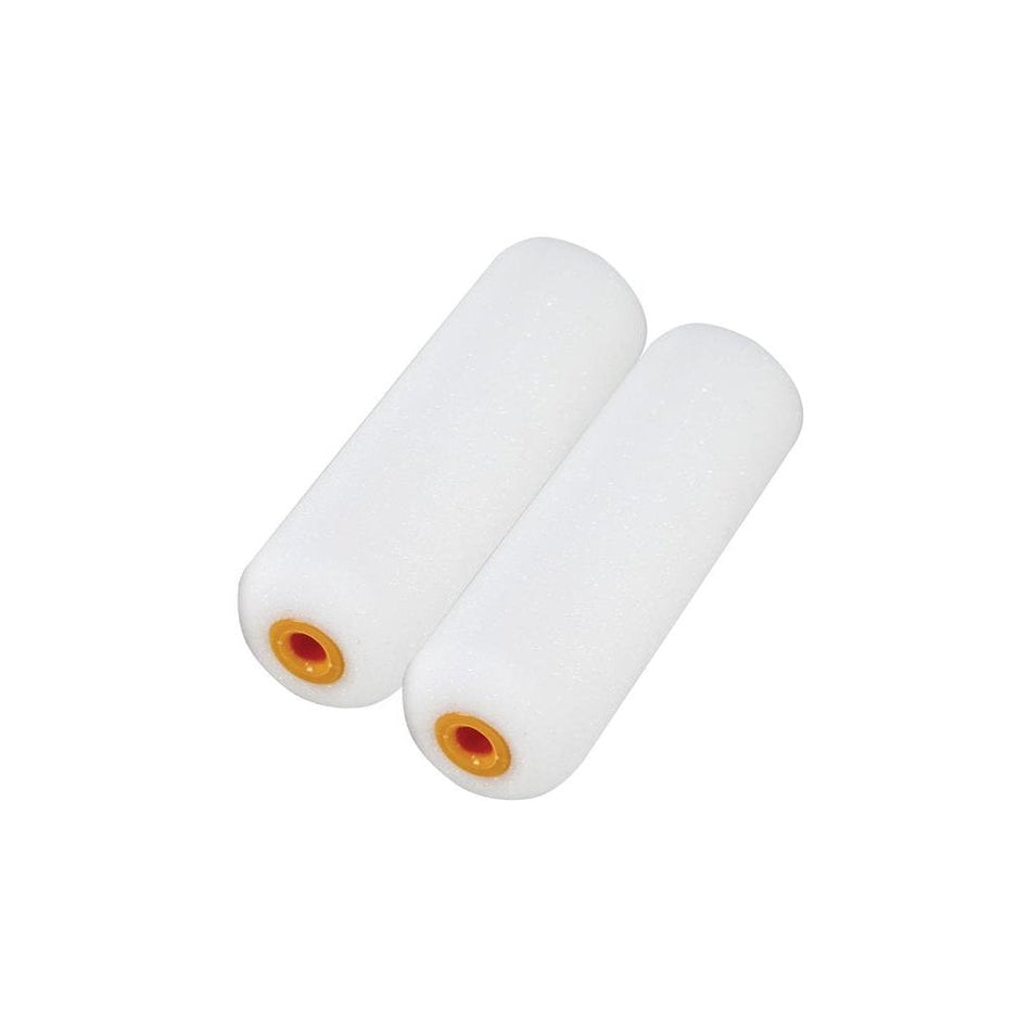Faithfull 2 Foam Mini Roller Refills 100mm (4in)
