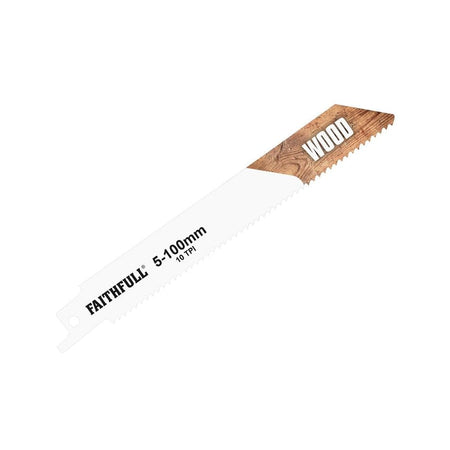 Faithfull Sabre Saw Blade Wood S811H (Pack of 5)
