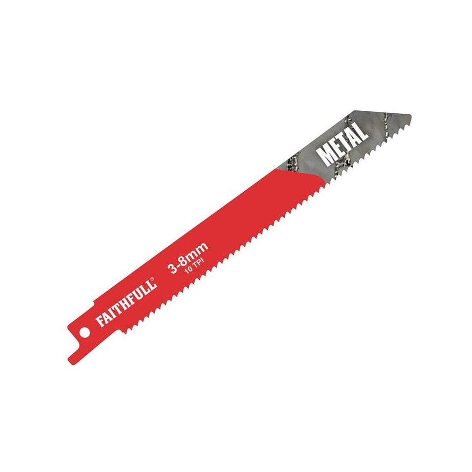 Faithfull Sabre Saw Blade Metal S918h (Pack of 5)