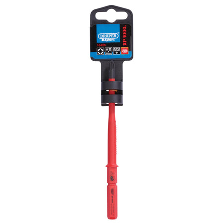 DRAPER Ergo Plus Extra Slim PZ/SL Type VDE Interchangeable Screwdriver Blade No:1 x 80mm : Model No. 9651PZ/SL SLIM