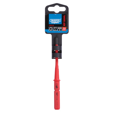 DRAPER Ergo Plus Extra Slim PZ/SL Type VDE Interchangeable Screwdriver Blade No:2 x 100mm : Model No. 9651PZ/SL SLIM