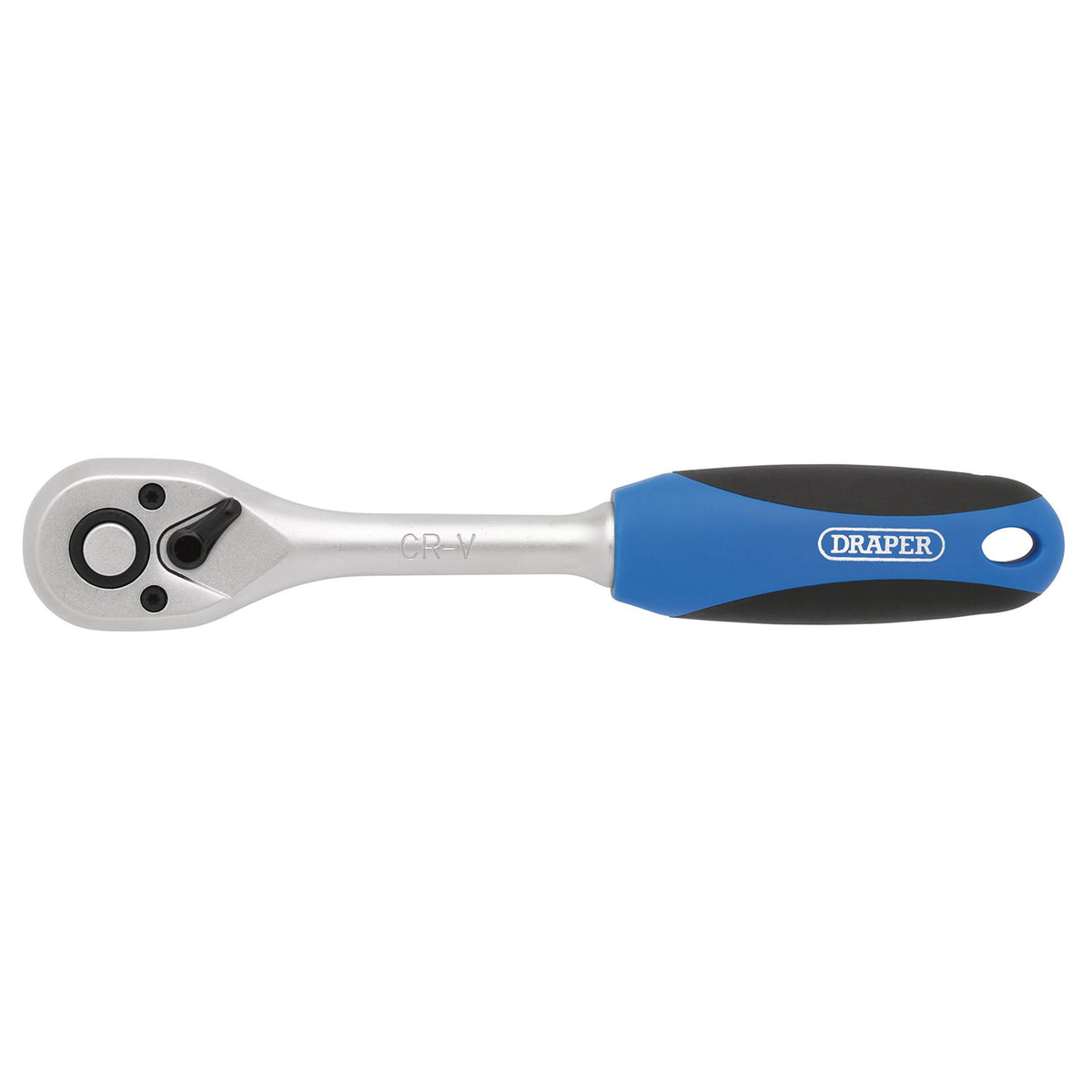 DRAPER 3/8" Sq. Dr. 72 Tooth Reversible Soft Grip Ratchets : Model No. DD72