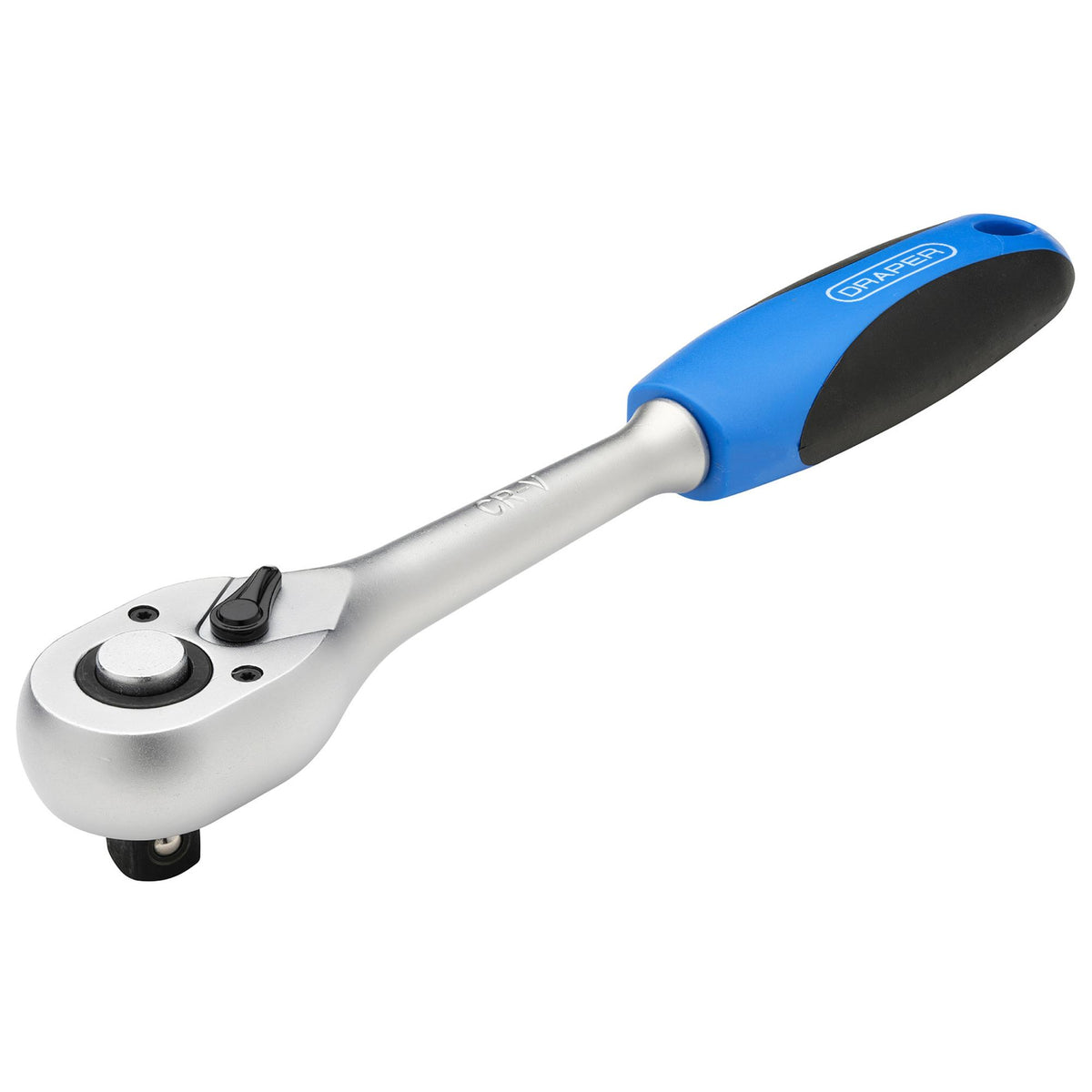 DRAPER 1/2" Sq. Dr. 72 Tooth Reversible Soft Grip Ratchets : Model No. HD72