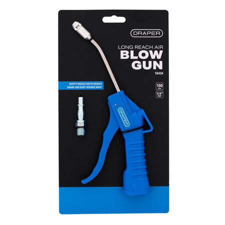 DRAPER 100mm Long Air Blow Gun