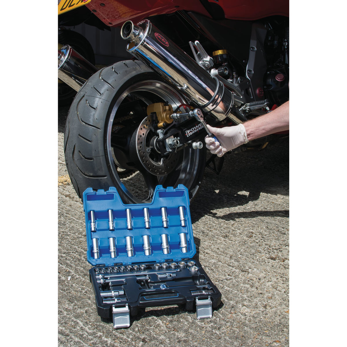DRAPER 3/8" Sq. Dr. Metric Socket Set (36 Piece) : Model No. D36MN/SG