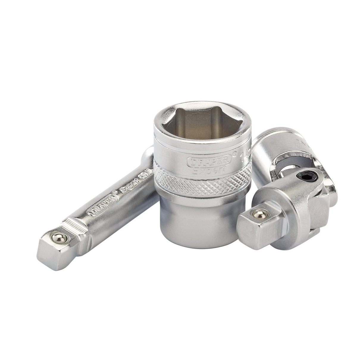 DRAPER 1/4", 3/8" and 1/2" Sq. Dr. Metric Socket and Socket Bit Set (149 piece) : Model No. STK149N/SG