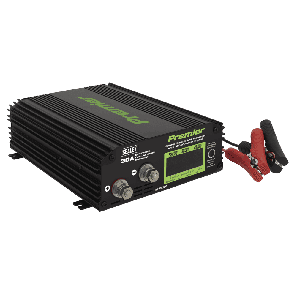 Sealey Battery Support Unit & Charger 30A Model No- SPBC30