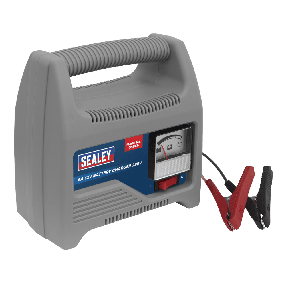 Sealey Battery Charger 12V 6A 230V Model No- DSBC6