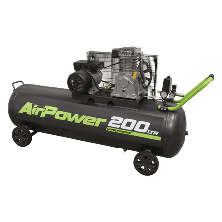 Sealey Air Compressor 200L Belt Drive 3hp Model No- SAC20030B