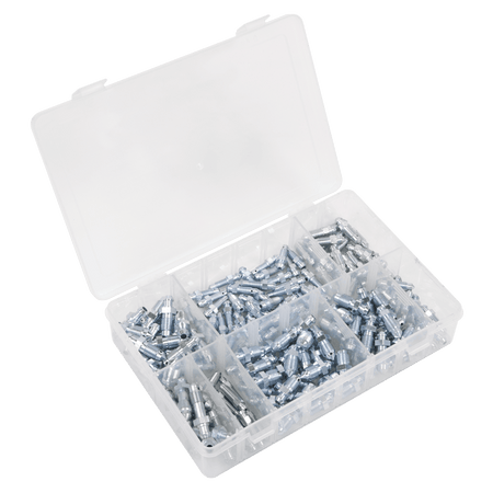 Sealey Bleed Nipple Assorted Box 160pc Model No- AB160BN