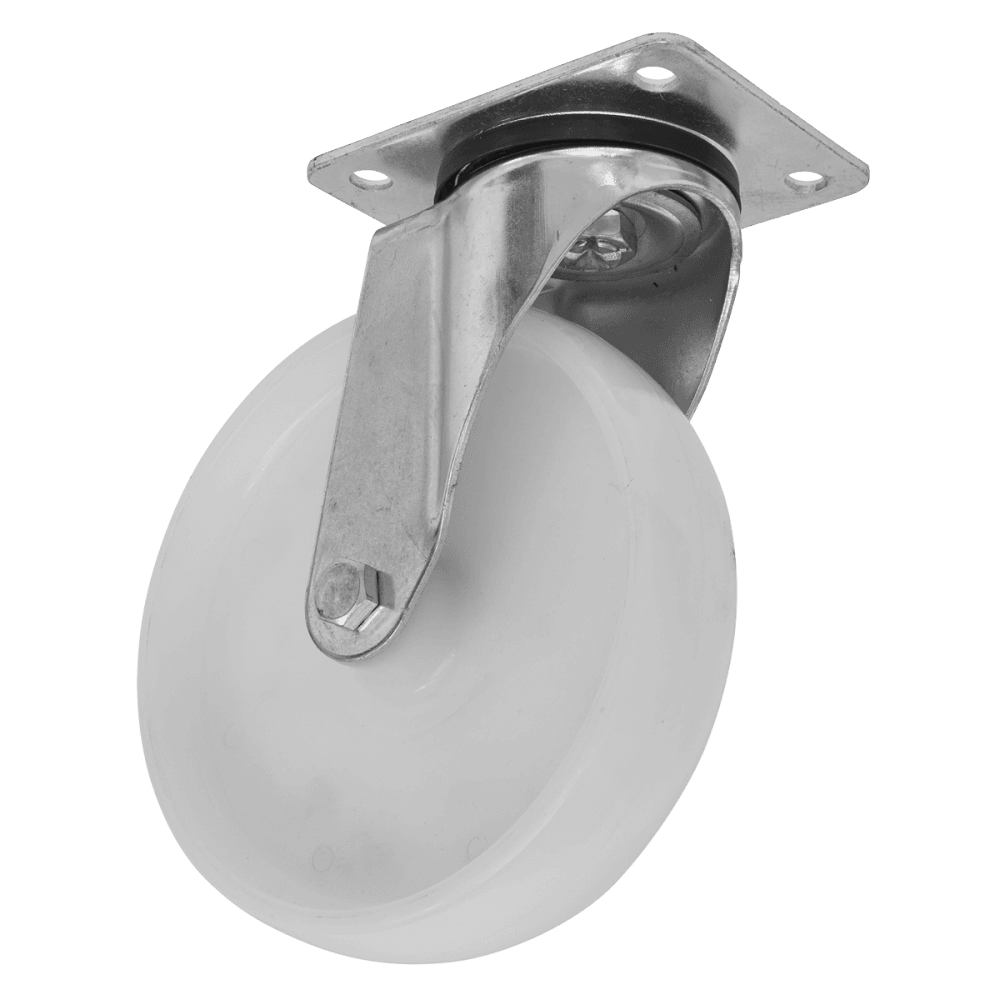 Sealey Heavy-Duty Nylon Swivel Castor Wheel 100mm - Trade Model No- SCW4100SPEM