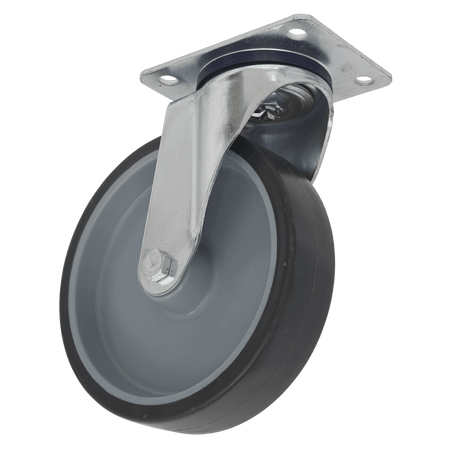 Sealey Medium-Duty Thermoplastic Swivel Castor Wheel 100mm - Trade Model No- SCW2100SPEM