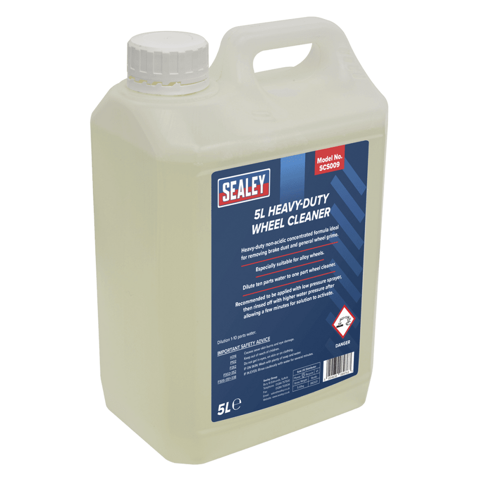 Sealey Wheel Cleaner Heavy-Duty 5L Model No- SCS009