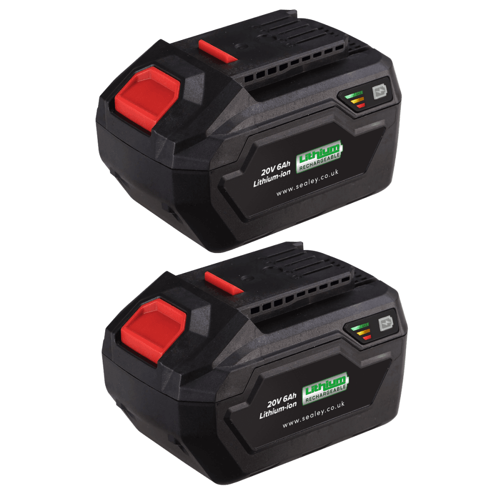 Sealey Power Tool Battery Pack 20V 6Ah Kit for SV20V Series Model No- BK06