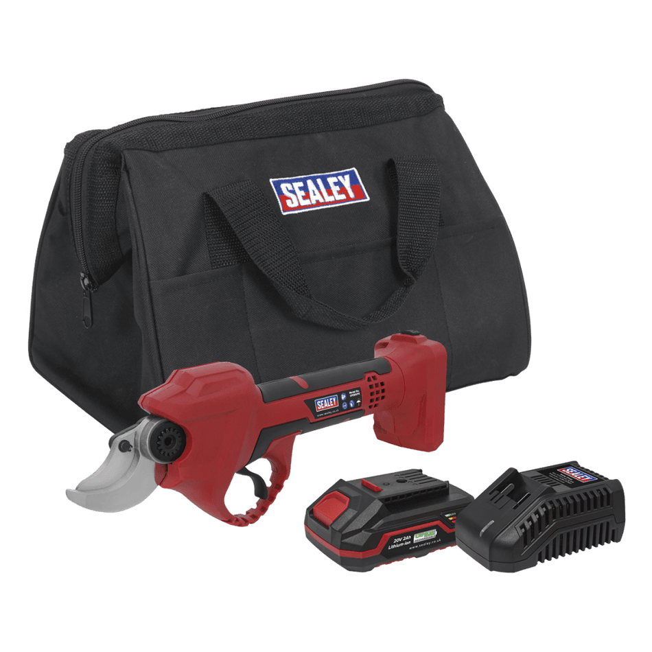 Sealey Cordless Pruning Shears Kit 20V 2Ah Model No- CP20VPSKIT1