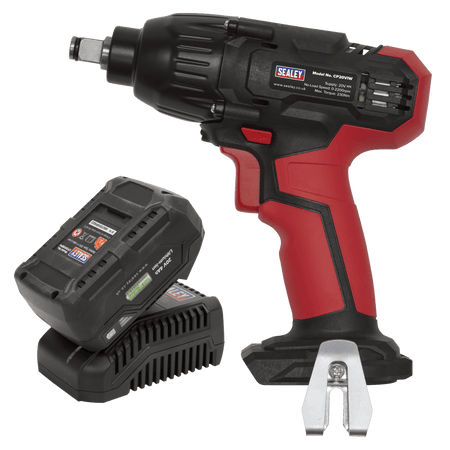 Sealey Impact Wrench Kit 1/2"Sq Drive 230Nm 20V 4Ah Model No- CP20VIWKIT1