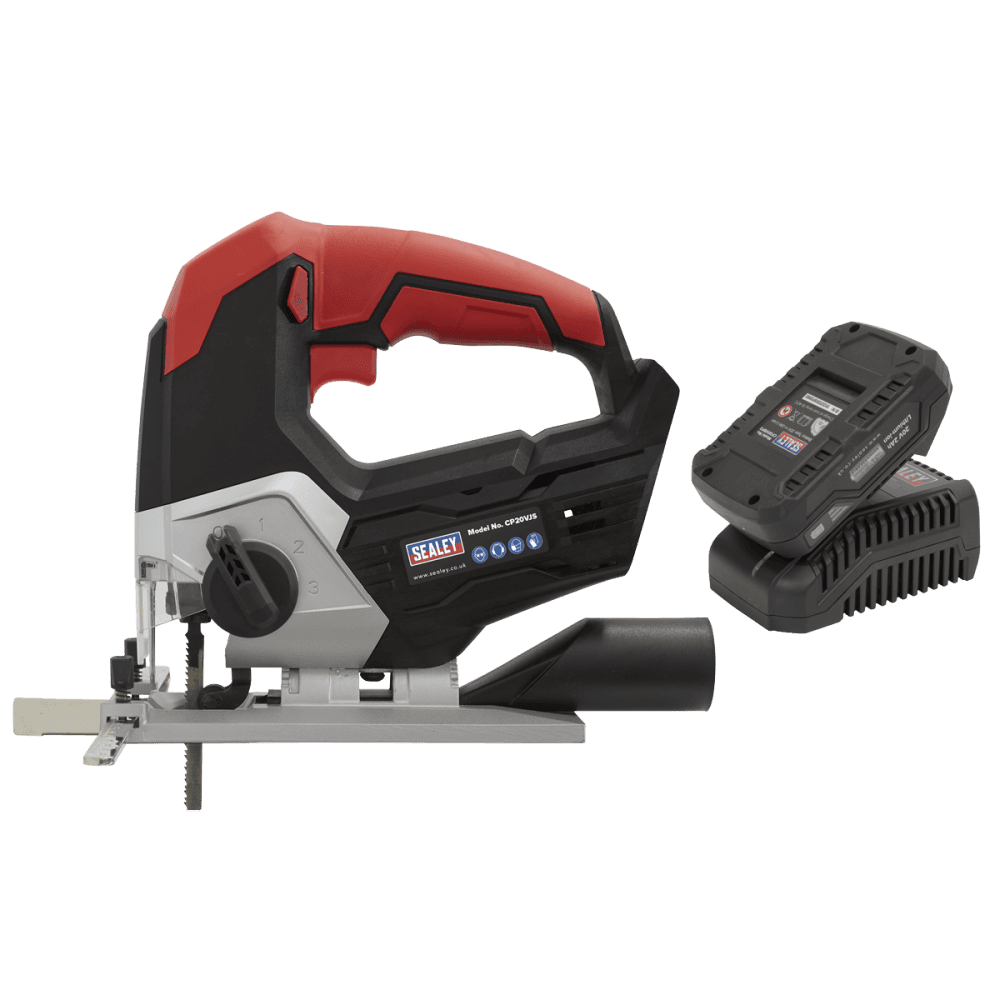 Sealey Cordless Jigsaw Kit 20V 2Ah Model No- CP20VJSKIT1