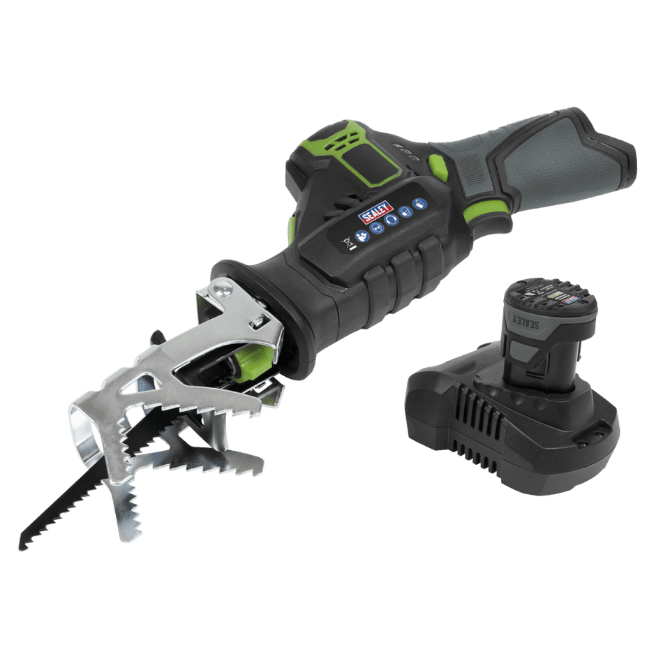 Sealey Cordless Reciprocating Saw Kit 10.8V 2Ah Model No- CP108VRS