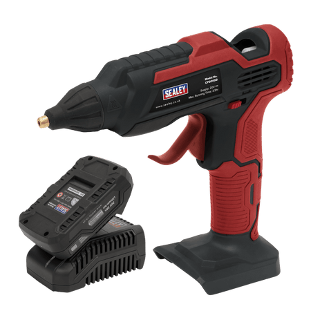 Sealey Cordless Glue Gun Kit 20V 2Ah Model No- CP20VGGKIT1