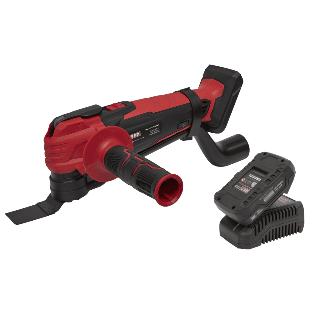 Sealey Cordless Oscillating Multi-Tool Kit 20V 2Ah Model No- CP20VMTKIT1