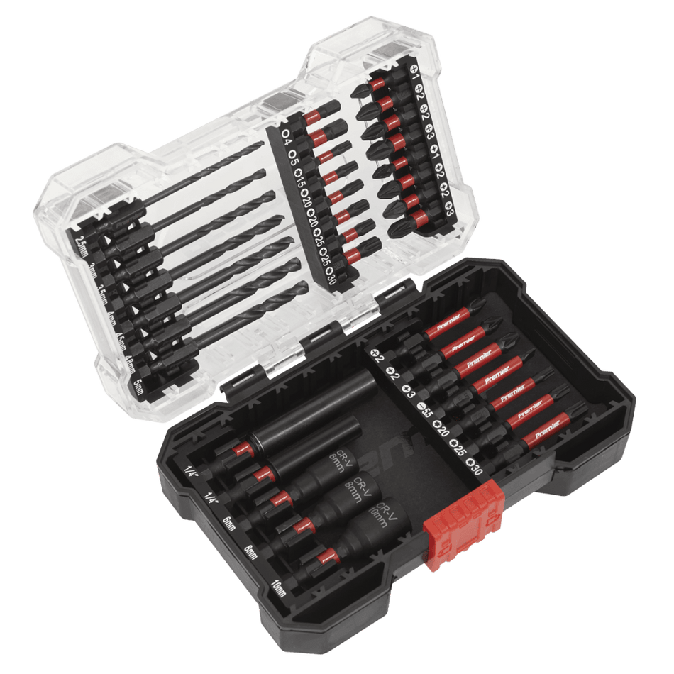 Sealey Power Tool Bit Set 35pc Impact Grade Model No- AK8284