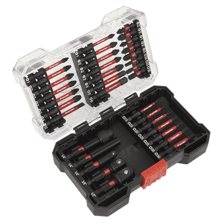 Sealey Power Tool Bit Set 34pc Impact Grade Model No- AK8285