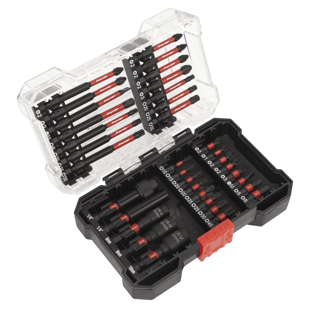 Sealey Power Tool Bit Set 35pc Impact Grade Model No- AK8283