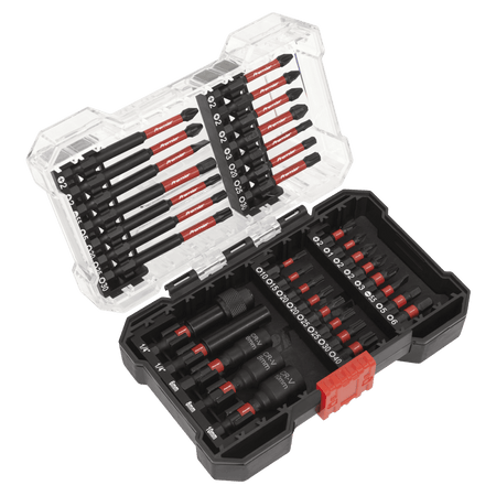 Sealey Power Tool Bit Set 35pc Impact Grade Model No- AK8283