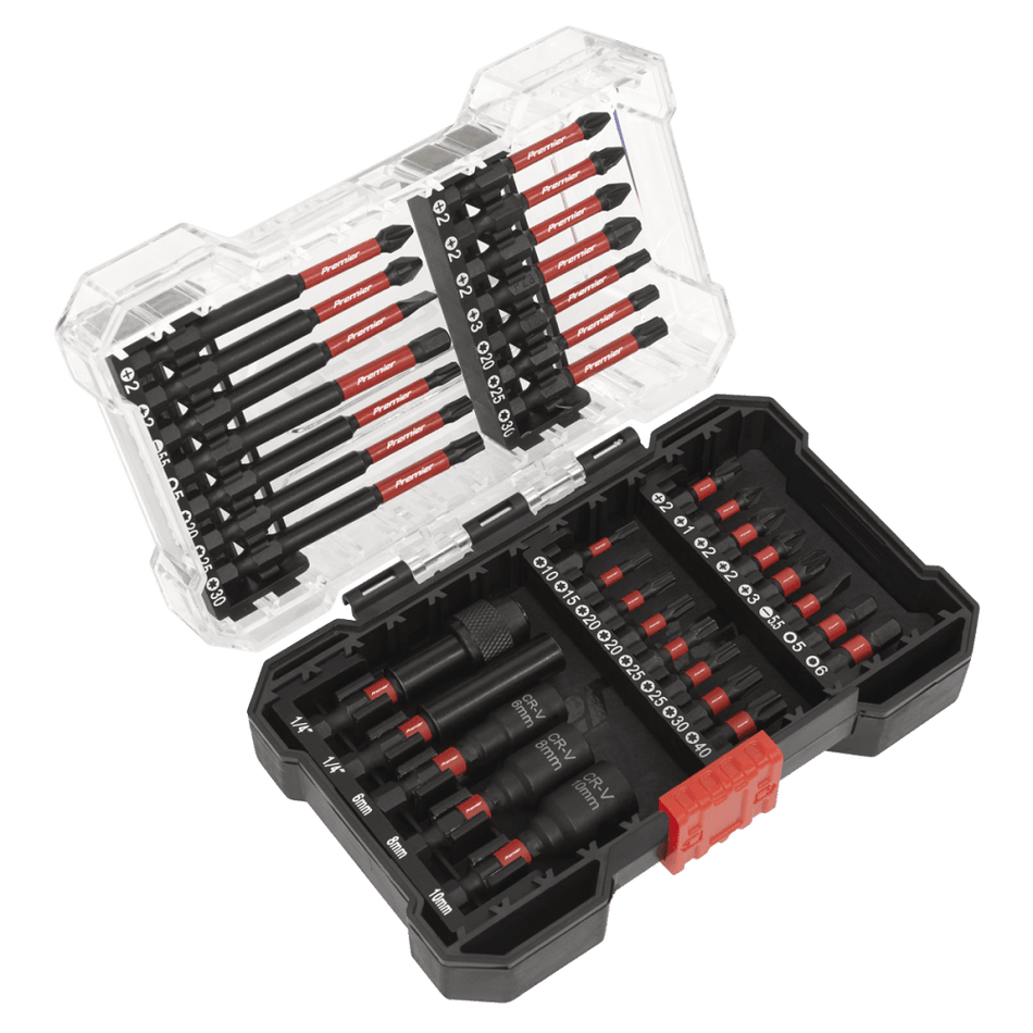 Sealey Power Tool Bit Set 35pc Impact Grade Model No- AK8283