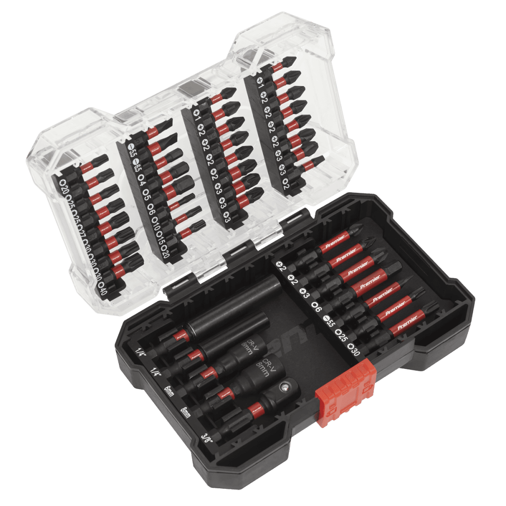 Sealey Power Tool Bit Set 44pc Impact Grade Model No- AK8280