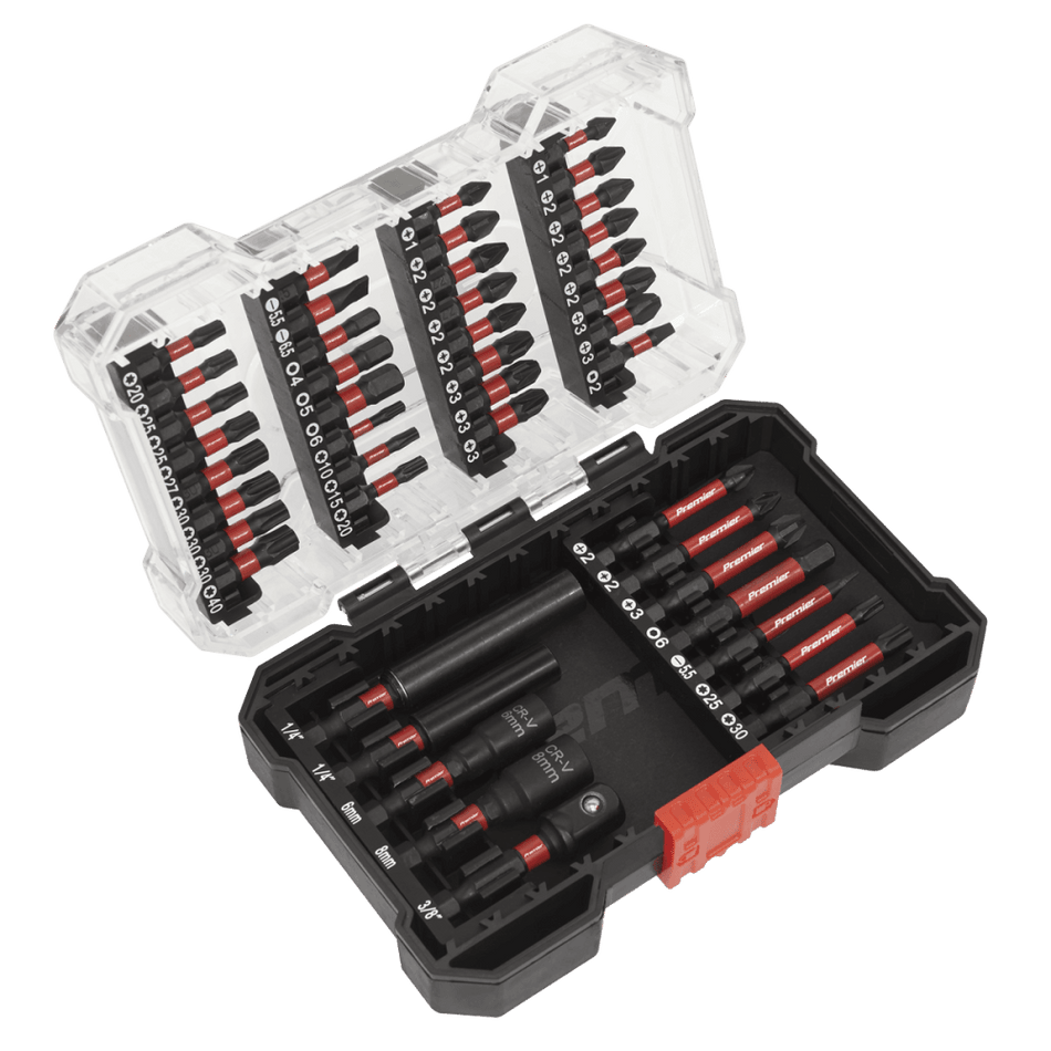 Sealey Power Tool Bit Set 44pc Impact Grade Model No- AK8280