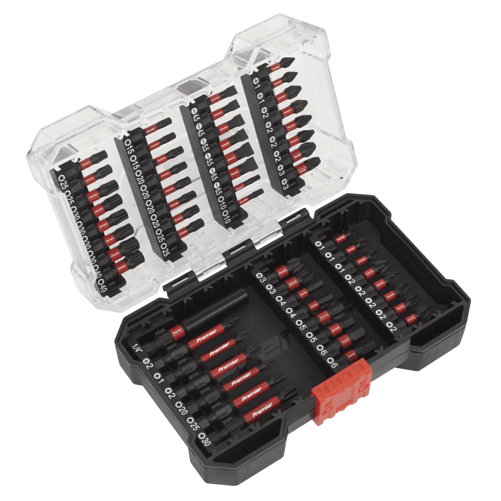 Sealey Power Tool Bit Set 55pc Impact Grade Model No- AK8281