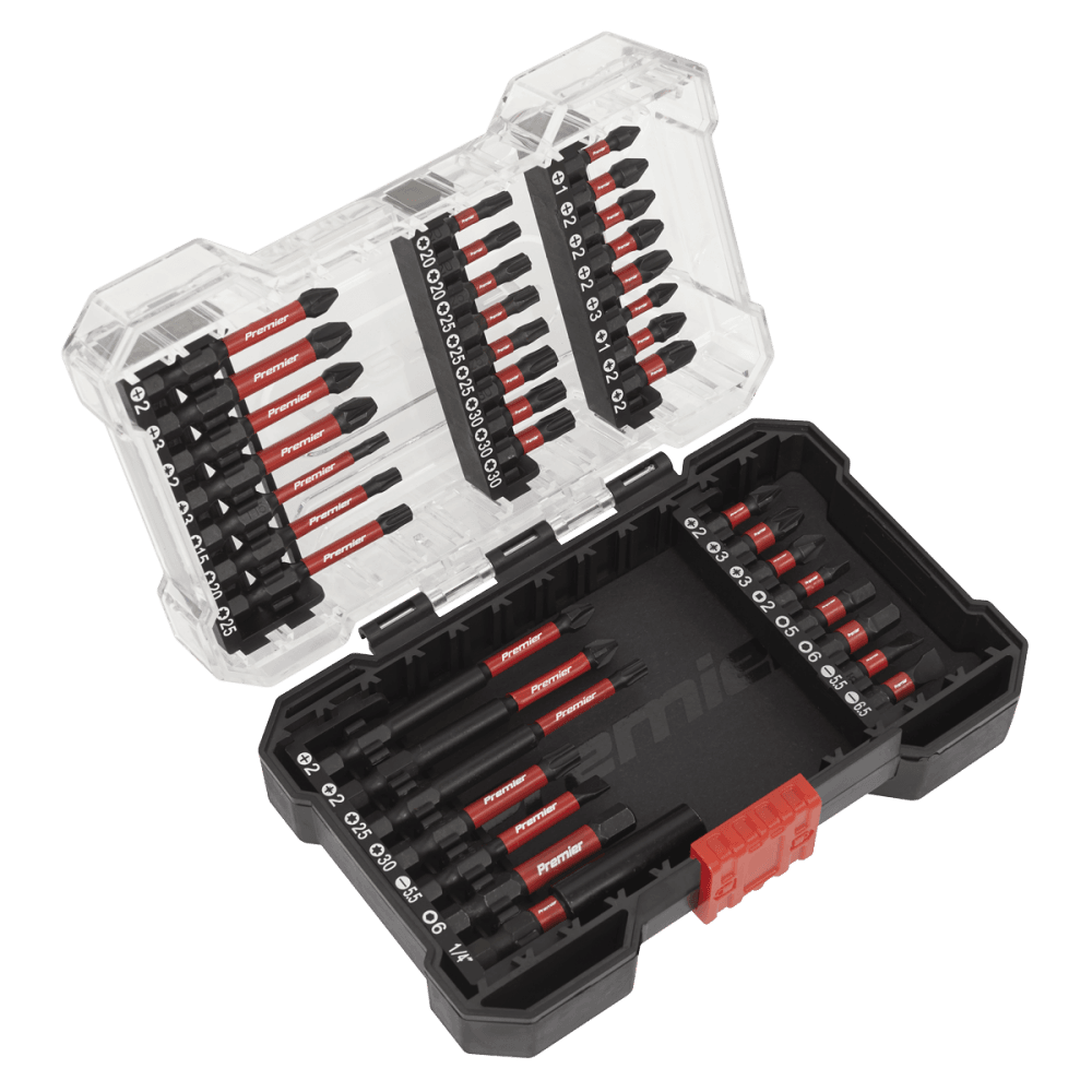Sealey Power Tool Bit Set 38pc Impact Grade Model No- AK8282