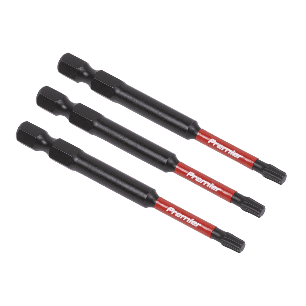 Sealey TRX-Star* T20 Impact Power Tool Bits 75mm - 3pc Model No- AK8267