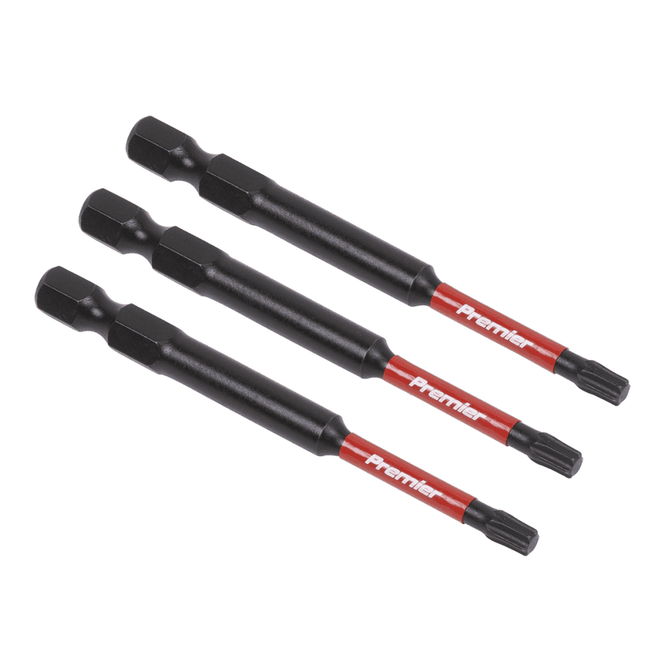Sealey TRX-Star* T20 Impact Power Tool Bits 75mm - 3pc Model No- AK8267