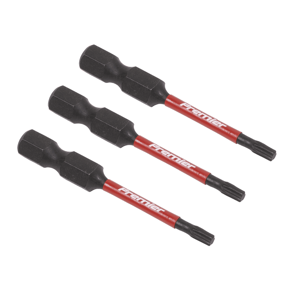 Sealey TRX-Star* T10 Impact Power Tool Bits 50mm - 3pc Model No- AK8240