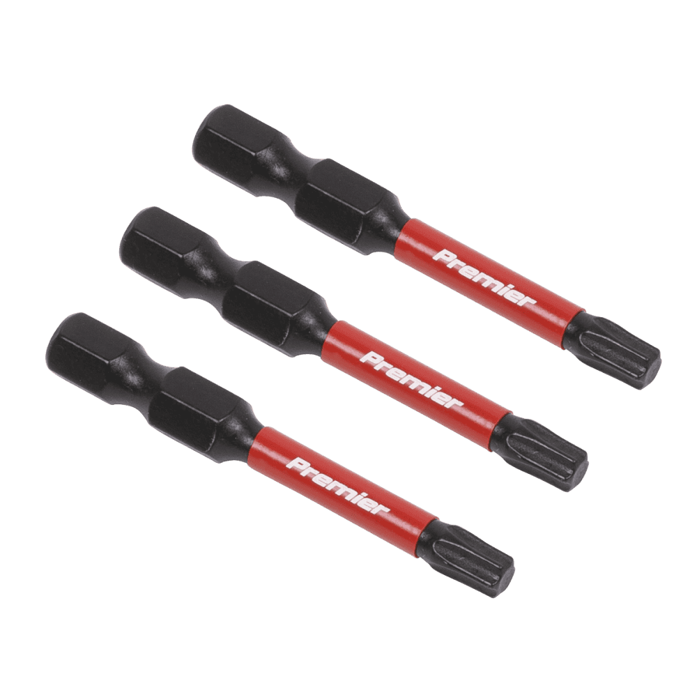 Sealey TRX-Star* T25 Impact Power Tool Bits 50mm - 3pc Model No- AK8243