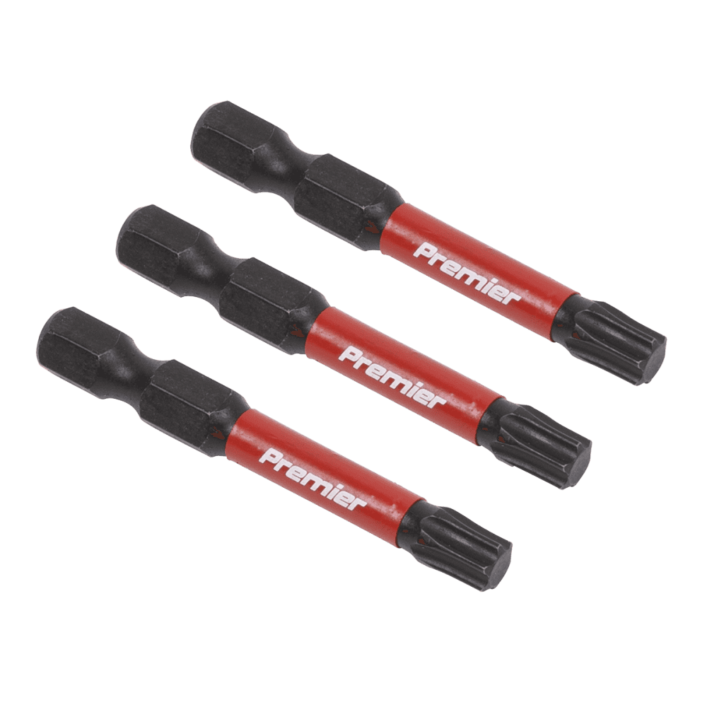 Sealey TRX-Star* T30 Impact Power Tool Bits 50mm - 3pc Model No- AK8245