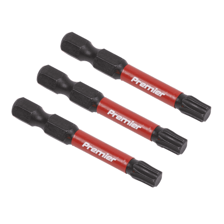 Sealey TRX-Star* T30 Impact Power Tool Bits 50mm - 3pc Model No- AK8245