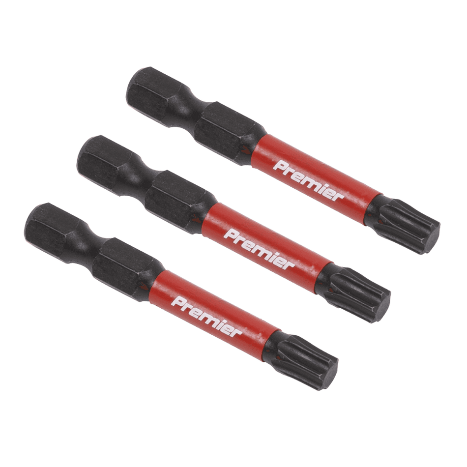 Sealey TRX-Star* T30 Impact Power Tool Bits 50mm - 3pc Model No- AK8245