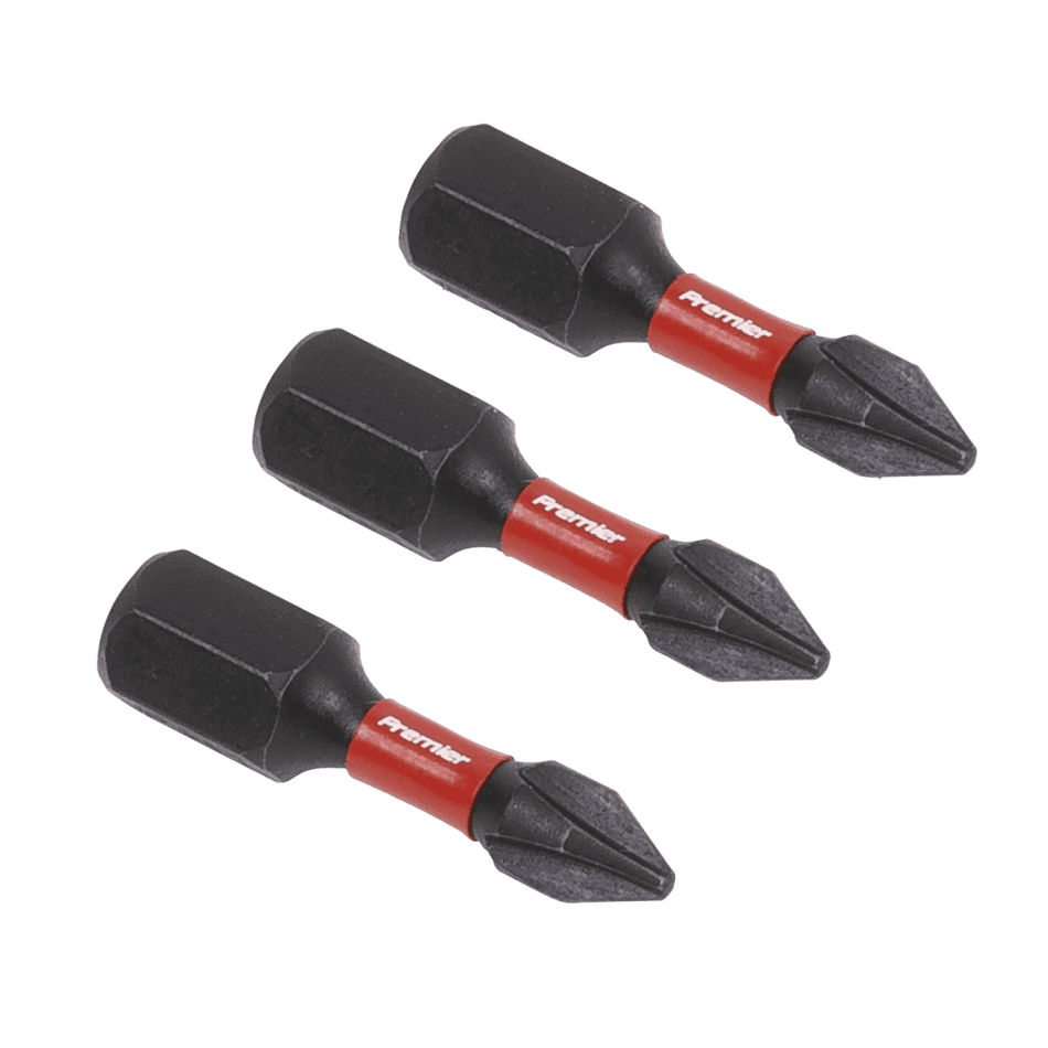 Sealey Phillips #1 Impact Power Tool Bits 25mm - 3pc Model No- AK8204